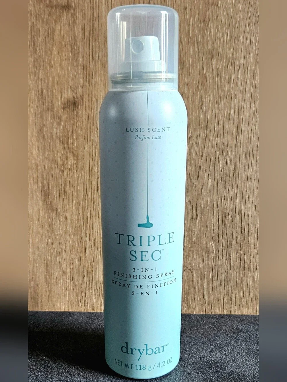 DRYBAR Triple Sec 3 In 1 Finishing Spray NEW Full Size Lush Scent TEXTURIZING